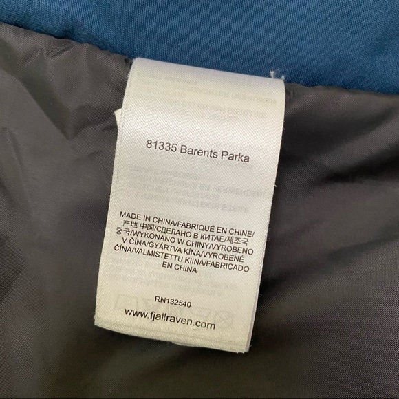 Fjallraven Barents Winter Parka G-1000 Material Mens Medium - Picture 6 of 6